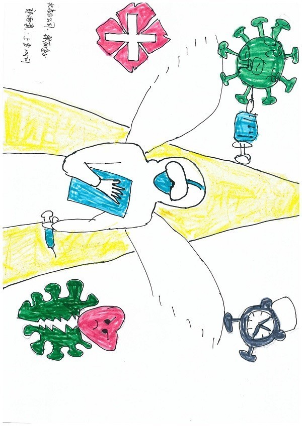 北京分公司 徐丽敏 子女:郭雨萁 女 5岁《我心中的抗疫英雄》.jpg